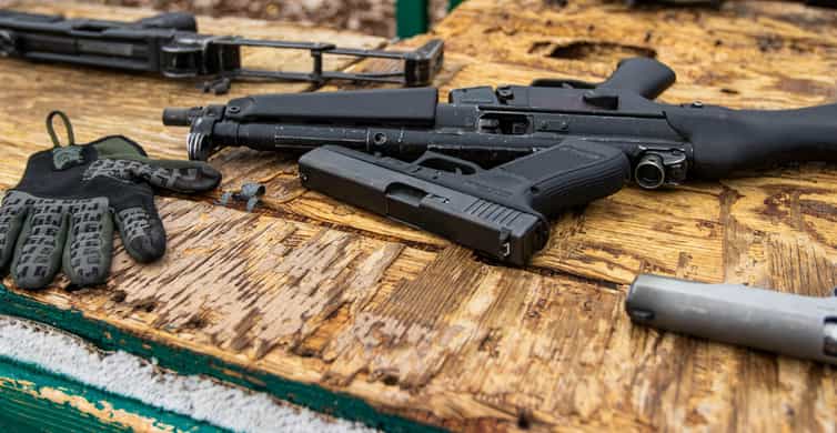 Las Vegas: Outdoor Machine Gun & Rifle Shooting with Pickup photo 11