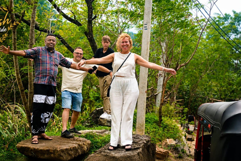 Kandy to Nuwaraeliya with Tea Plantation & Waterfall Visit