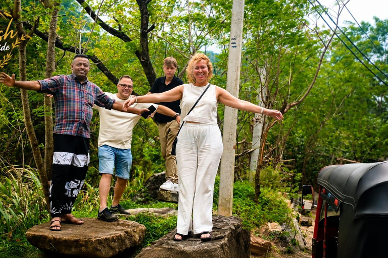 Kandy to Nuwaraeliya with Tea Plantation & Waterfall Visit