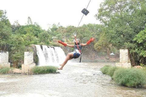 From Nairobi Sagana Adventure with Zipline & Lunch Day Trip