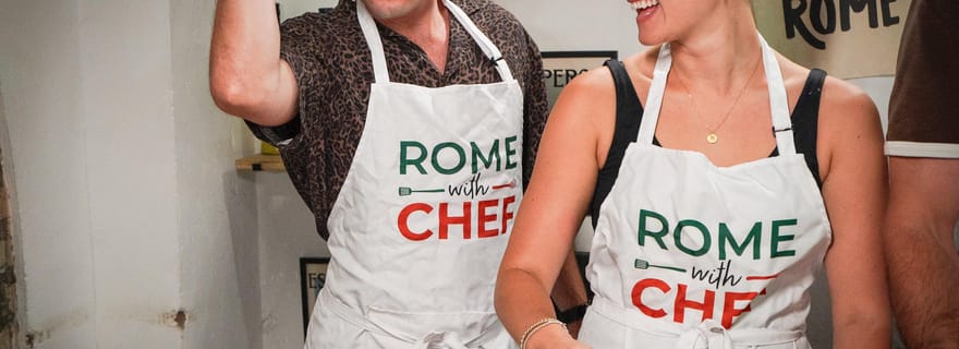 Cours de cuisine à Rome : préparation de pâtes et de 3 cocktails spritz