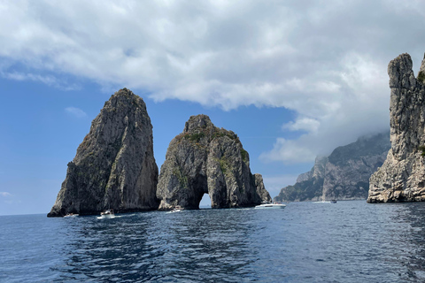 Blue Tour Capri (island tour by boat) departing from Naples