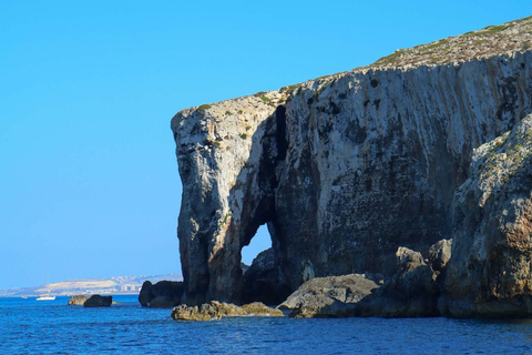 Malta: Passeio de barco privado a Comino, Lagoa Azul e GozoPasseio de barco privado de 2 horas