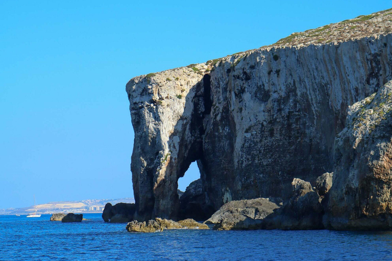 Malta: Passeio de barco privado a Comino, Lagoa Azul e GozoPasseio de barco privado de 2 horas