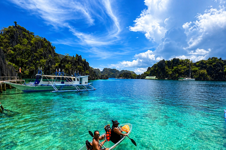 Coron: Private Boat Tour with Local Market Experience