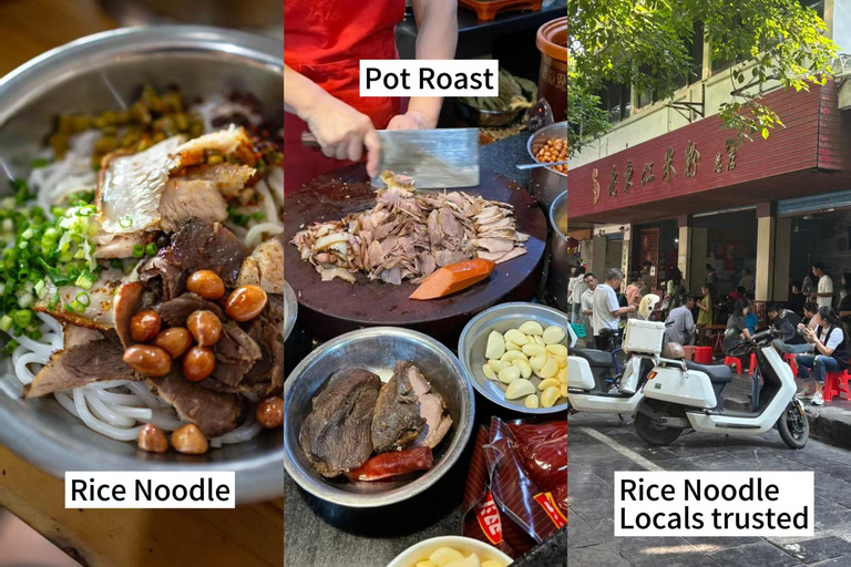 Guilin: Food Walking Tour with Rice Noodles & Snacks Guilin: Food Walking Private Tour with Rice Noodles & Snacks