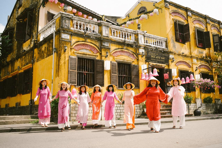 Fotografia de Ao Dai: Captura de trajes tradicionais em Hoi An