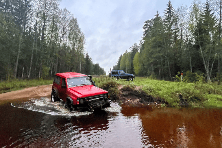 Depuis Riga : Aventure hors route dans la forêt