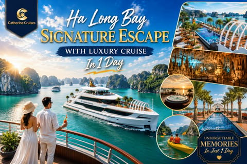 Ha Long Bay & Lan Ha Bay Luxury Cruise in 1 Day - Image 2