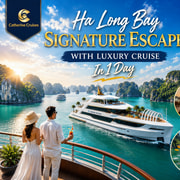 Ha Long Bay & Lan Ha Bay Luxury Cruise in 1 Day