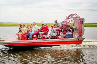 New Orleans: 10 Passagiere Airboat Sumpf Tour