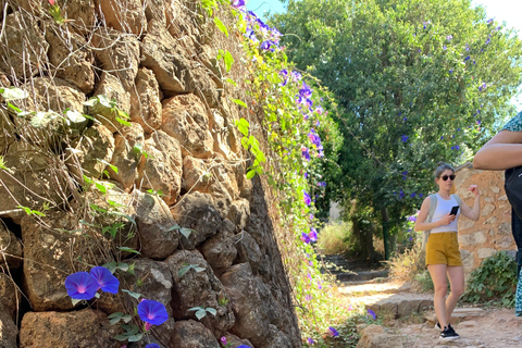 A cidade de Fornalutx e as caminhadas até à quinta de oliveiras da montanha