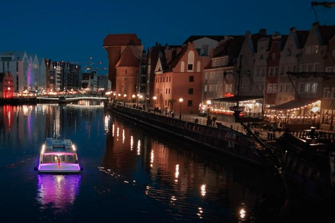 Gdańsk: River Cruise on Motlawa with Meal and Drink Romantic Cruise