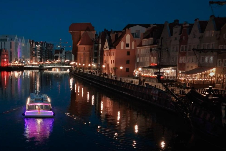 Gdańsk: River Cruise on Motlawa with Meal and Drink Romantic Cruise