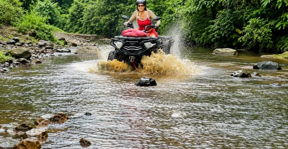 Punta Cana ATV: Jungle, Beach & River Tour