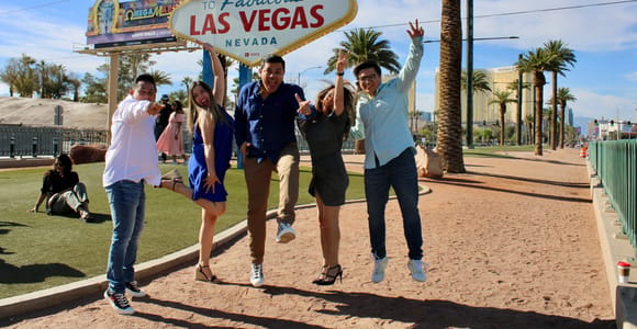 Private Limo 2,5h Tour durch Vegas mit Champagner