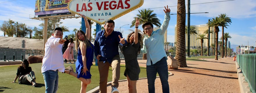 Visite privée de Vegas en limousine (2,5 heures) avec champagne