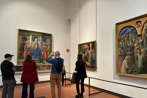 Florenz: VIP-Tour ohne Anstehen durch die UffizienGruppentour auf Französisch