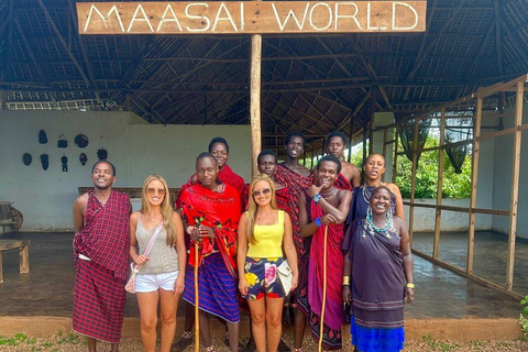 ZANZIBAR: Mnemba Island Dolphins & Maasai Village Experience