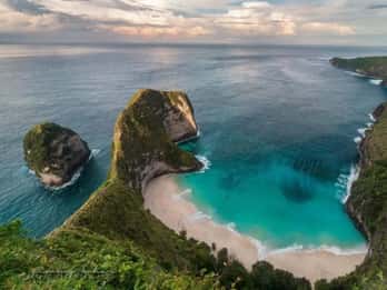 Desde Lembongan Día completo privado en Nusa Penida Occidental