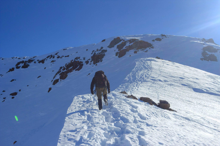 Depuis Santiago : Visite guidée du Cerro San Gabriel en trekking