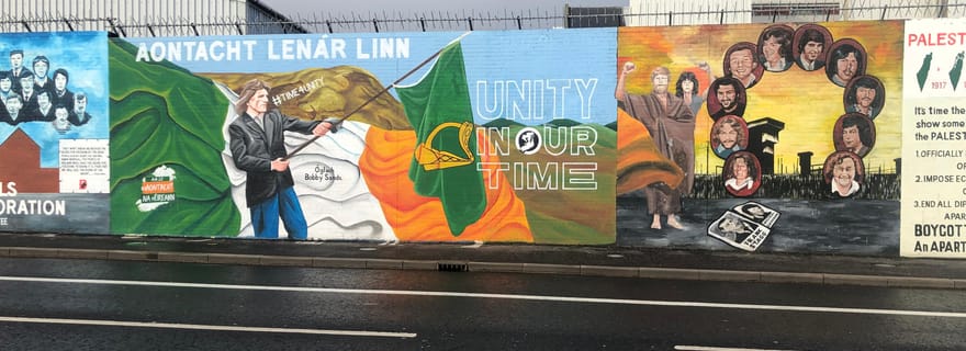 Belfast : visite privée en taxi noir avec guide