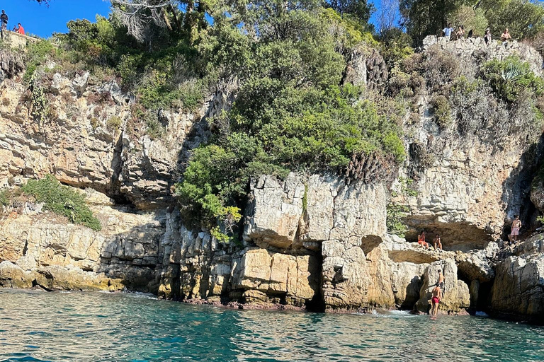 Golf-Juan: Sailing day tour with Snorkeling at the island