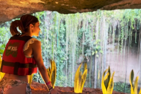 Cancun: Chichén Itzá, cenote Ik Kil & Valladolid met lunchOphalen vanuit Cancun