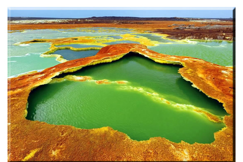 2 Nächte 3 Tage Danakil Depression Tour ohne Flüge