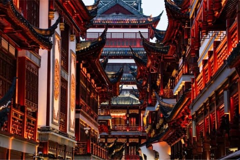 Shanghai Classic Day Tour with Huangpu River Night Tour