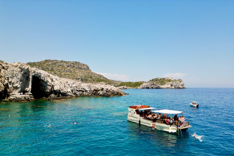 Faliraki: Cruise to Anthony Quinn Bay, Ladiko & Afandou Bay Cruise + Hotel Transfer