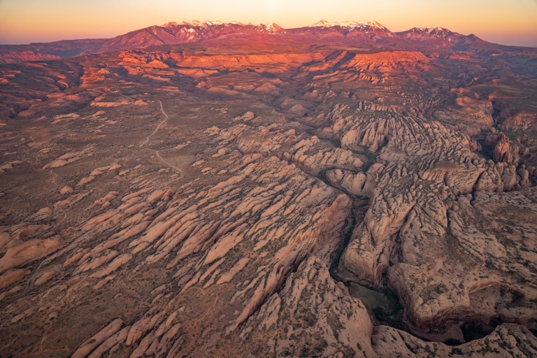 Moab: Hubschrauberrundflug durch den Canyonlands National Park