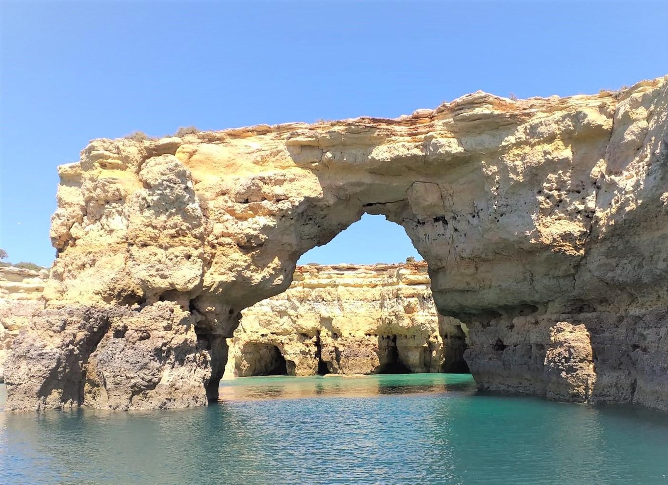 Albufeira: Delfinsafari og Benagil Cave Boat Cruise