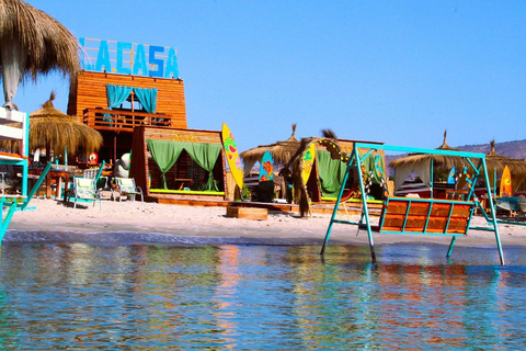 From Tunis: Coco Beach Day Trip with Speedboat and Lunch
