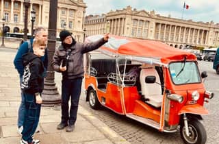 Das Beste von Paris in 2 Stunden mit dem privaten E-Tuk-Tuk