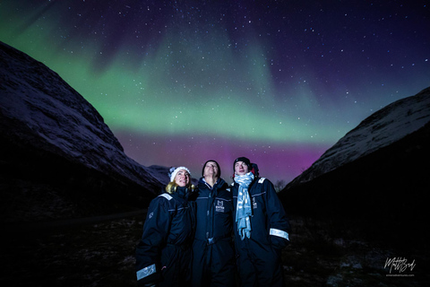 Au départ de Tromsø : Visite en bus des aurores boréales