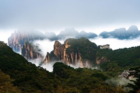 Vanuit Shanghai: 3-daagse privétour Huangshan berg &amp; verblijf in de bergen