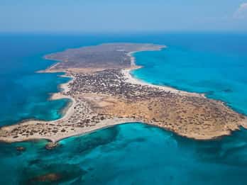 Chryssi Island från Heraklion