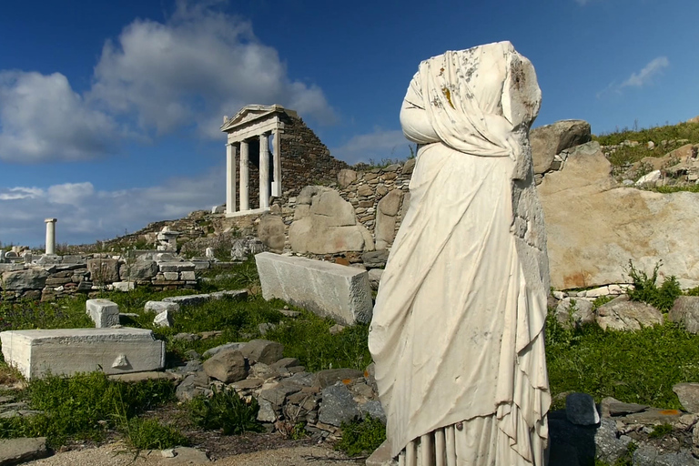 Isla de Delos: Tour privado con guía local tituladoTour privado guiado de 3 horas en francés