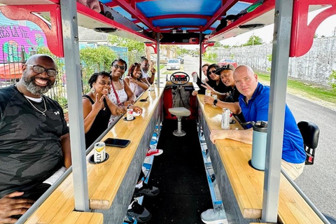 Mid-City Party Bike Bar Crawl Group Tour