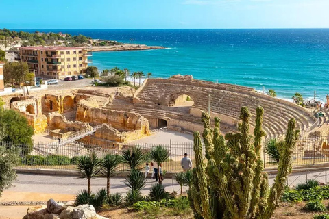 Vanuit Barcelona: Excursie naar Montserrat, Tarragona en SitgesMontserrat, Tarragona en Sitges in het Spaans