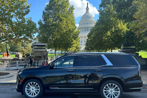 Visite privée : Washington DC SUV de luxe 3h autoguidée