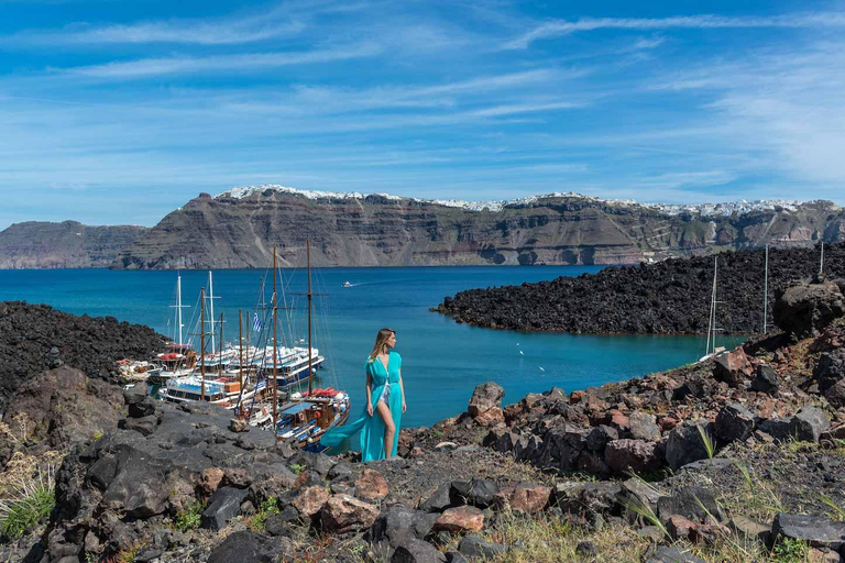 Santorini: Volcano and Hot Springs Boat Tour