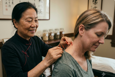 Shanghai: TCM University Tour with Healing Treatment