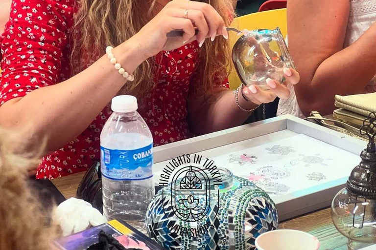Antalya: Mosaic Candle Holder Workshop - Mediterranean Glow