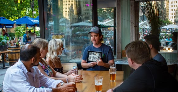 Geschichte Tour Pub Crawl des berühmten Gaslamp Quarter