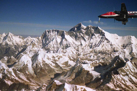 Panoramische Everest-bergvluchtPanoramische bergvlucht