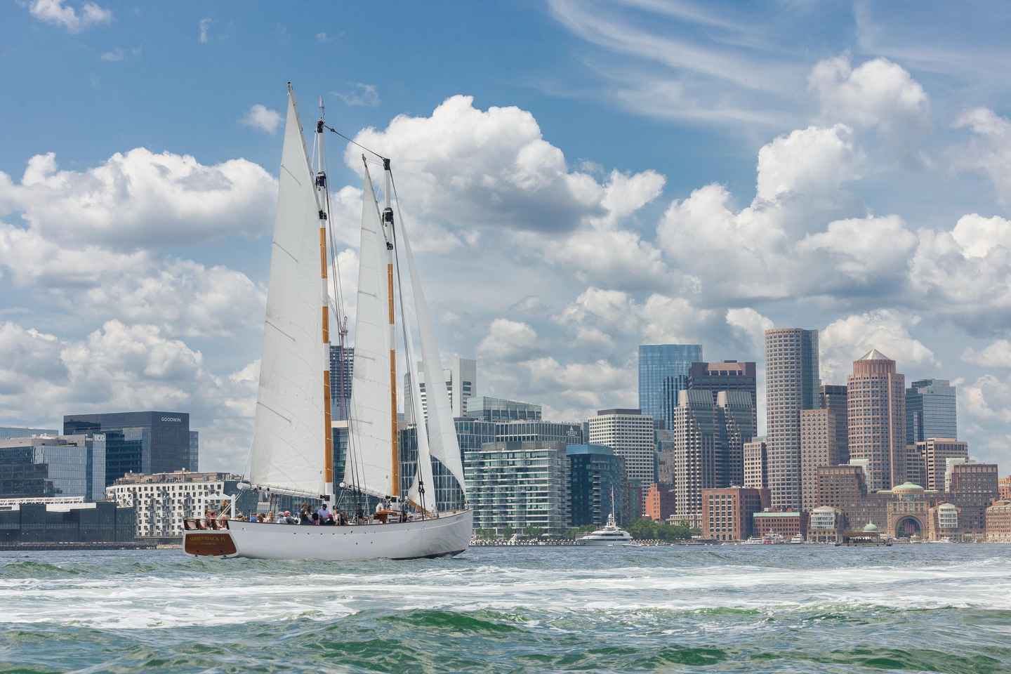 things to do in boston downtown | cruise boston harbor on board an 80-foot schooner