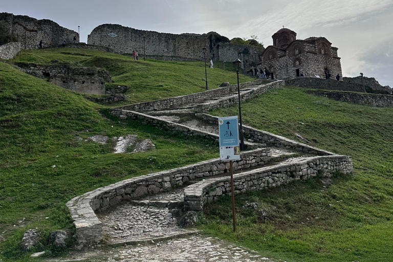 Vlora/Rradhime/Orikum: Berat Castle and Old City Sunset Tour From Vlora: Berat Castle & OldCity Sunset Tour