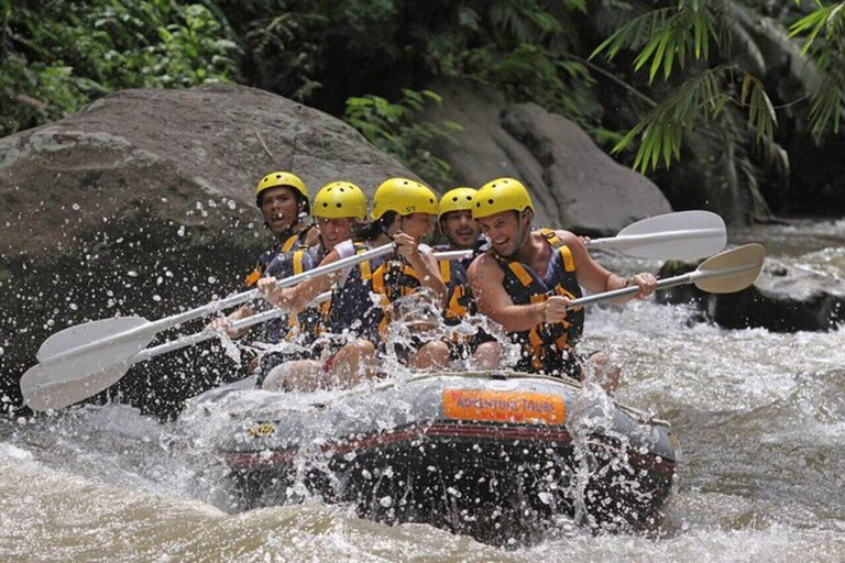 Bali: Telaga Waja White Water River Guided Rafting & Lunch White Water Rafting Trip with Meeting Point